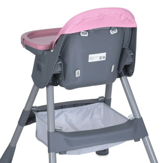 Стульчик для кормления M 5722 Lilac до 20 кг, складной, 5-ти точечный, экокожа