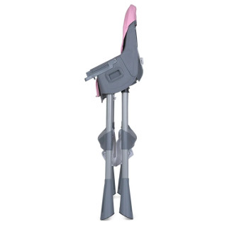 Стульчик для кормления M 5722 Lilac до 20 кг, складной, 5-ти точечный, экокожа
