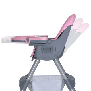 Стульчик для кормления M 5722 Lilac до 20 кг, складной, 5-ти точечный, экокожа