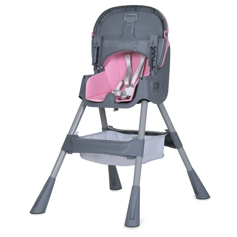 Стільчик для годування M 5722 Lilac до 20 кг, складаний, 5-ти точковий, екошкіра - гурт(опт), дропшиппінг 