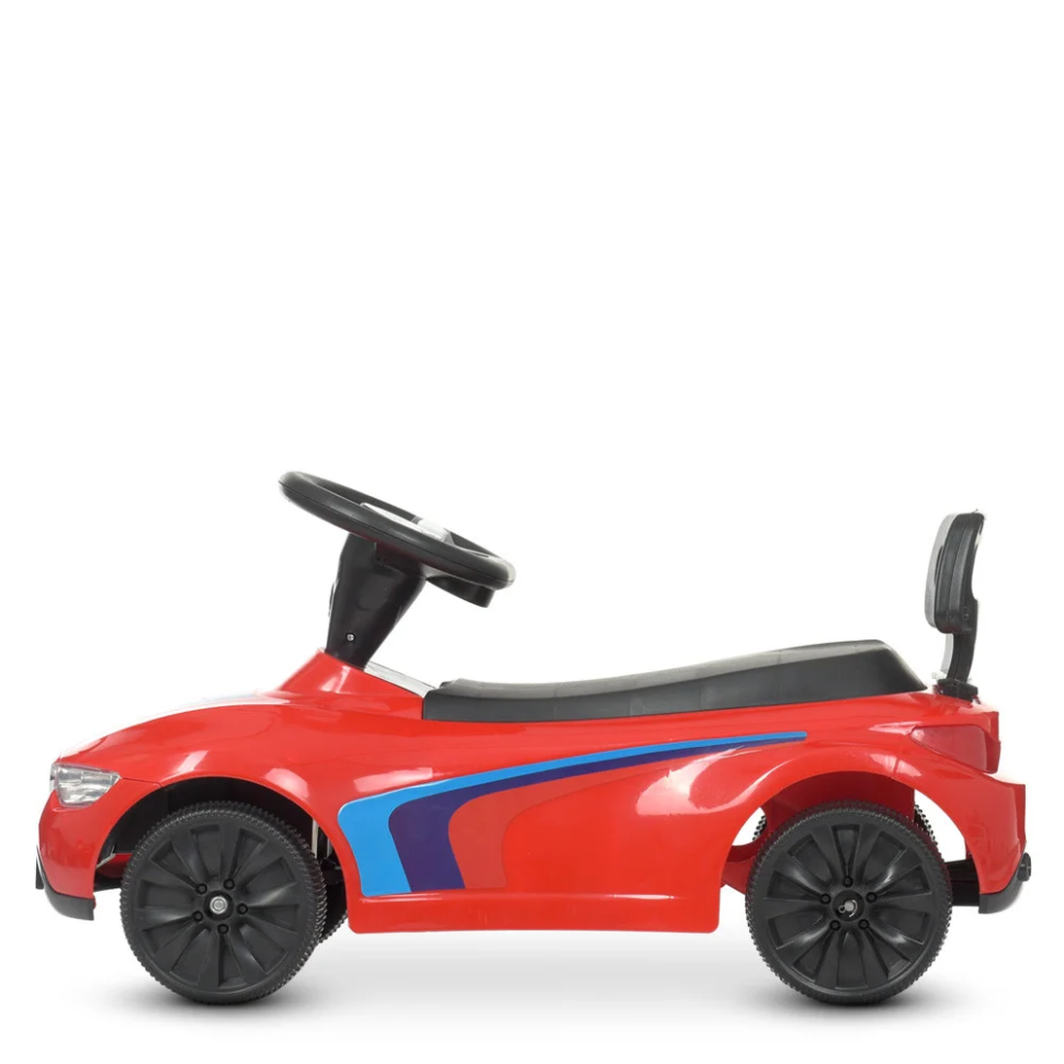 Каталка-толокар Bambi Racer M 4580-3 Червоний музичний - гурт(опт), дропшиппінг 
