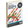 Цветная бумага двусторонняя Super MIX Knopka формат A4, 160 г/м², 100 листов, 10 цветов опт, дропшиппинг
