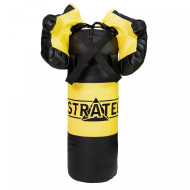 Боксерский набор "Желто-черный" Strateg 2072ST Средний