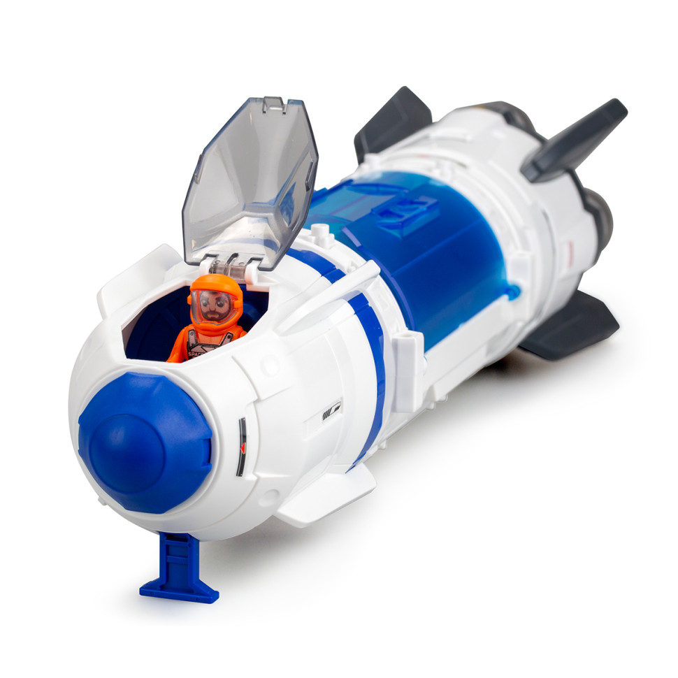 Игровой набор делюкс Главная миссия «Запусти ракету» Astropod Silverlit 80339 с фигуркой опт, дропшиппинг