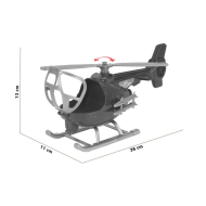 Детская игрушка "Вертолет" ТехноК 8508TXK, 26 см