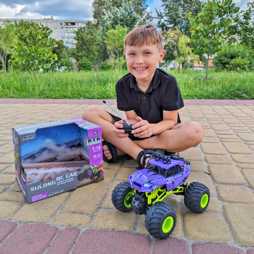 Автомобиль на радиоуправлении Bigfoot Off-road Sulong Toys SL-358RHV масштаб 1:16, 27 МГц опт, дропшиппинг
