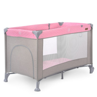 Детский манеж ME 1096 Pink Gray розовый 125 х 65 х 78 см