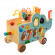 Дитяча розвиваюча іграшка на колесах MD 1256 дерев'яна - гурт(опт), дропшиппінг 