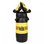 Боксерский набор "Желто-черный" Strateg 2073ST Большой