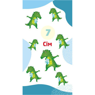 Книжка в карман с наклейками "Веселый счет" 1685005, 24 страницы