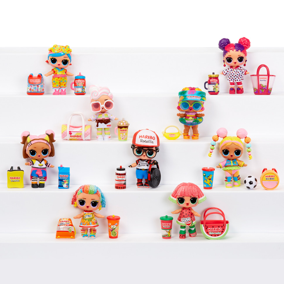 Игровой набор с куклой Haribo-cюрприз L.O.L. Surprise! 119913 серии Loves Mini Sweets HARIBO опт, дропшиппинг