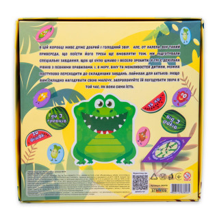 Настольная игра "Покорми меня - крокодил" 30379 инструкция 20 фишек, рулетка
