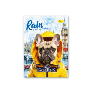 Тетрадь-словарь по английскому языку "Rain is not a problem" АП-0501-7
