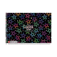 Альбом для малювання The Lucky ones PB-SC-030-538-2 спіраль, 30 аркушів