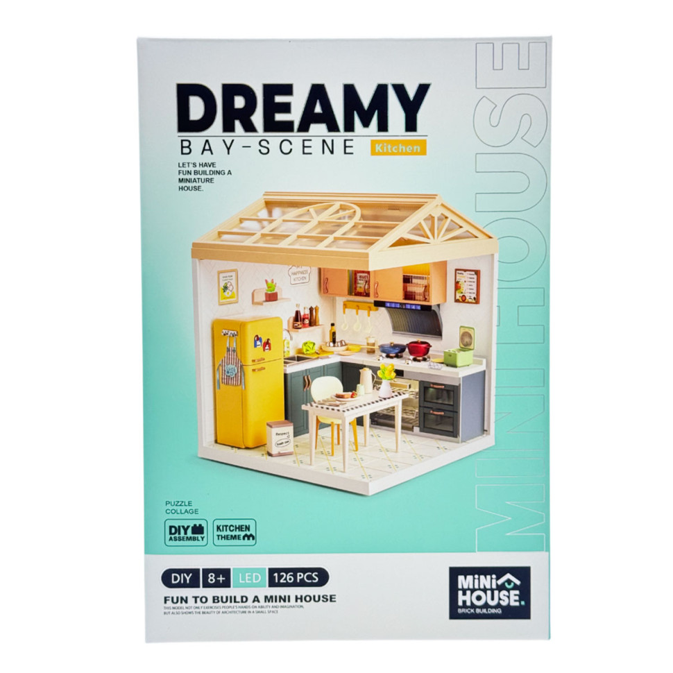 Конструктор-румбокс Кухня Mini House 8005-MH серии