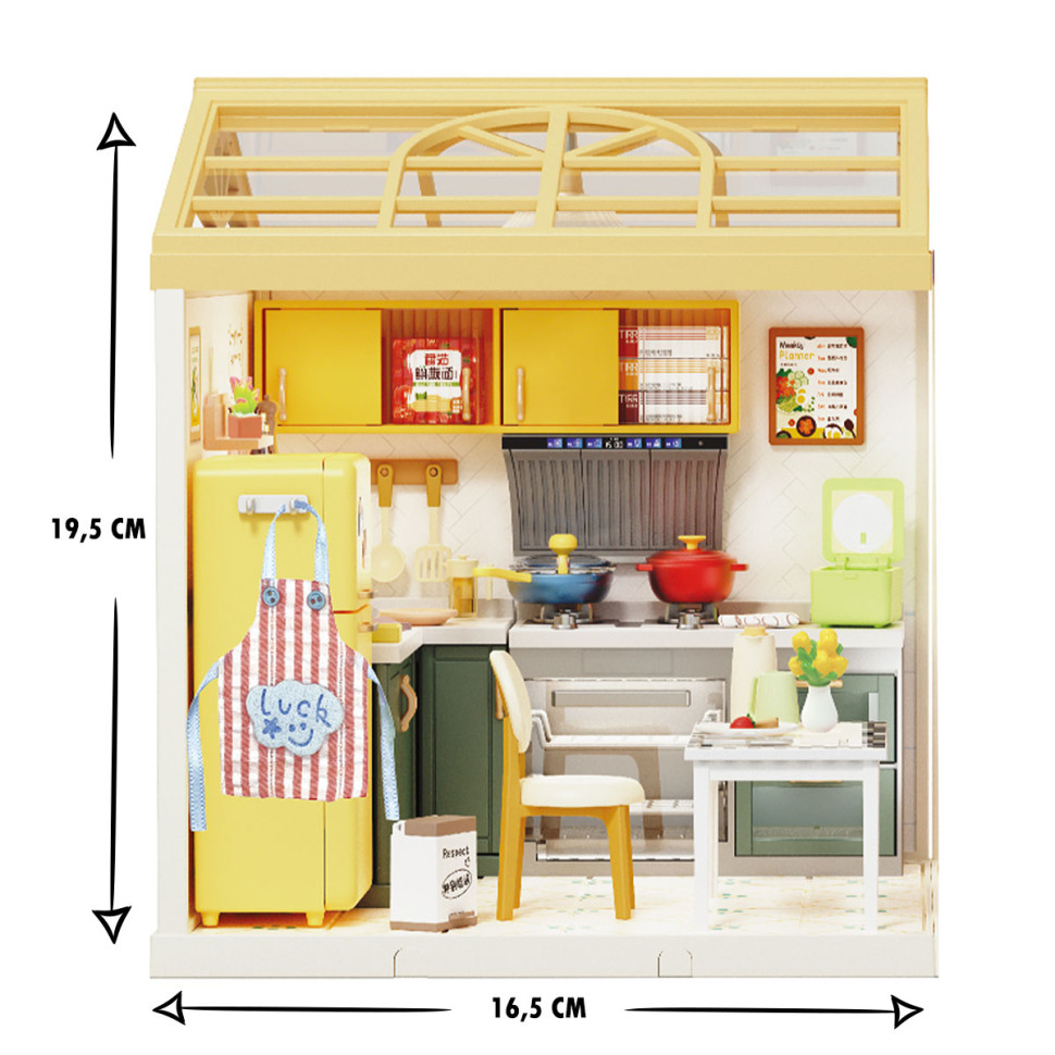 Конструктор-румбокс Кухня Mini House 8005-MH серии