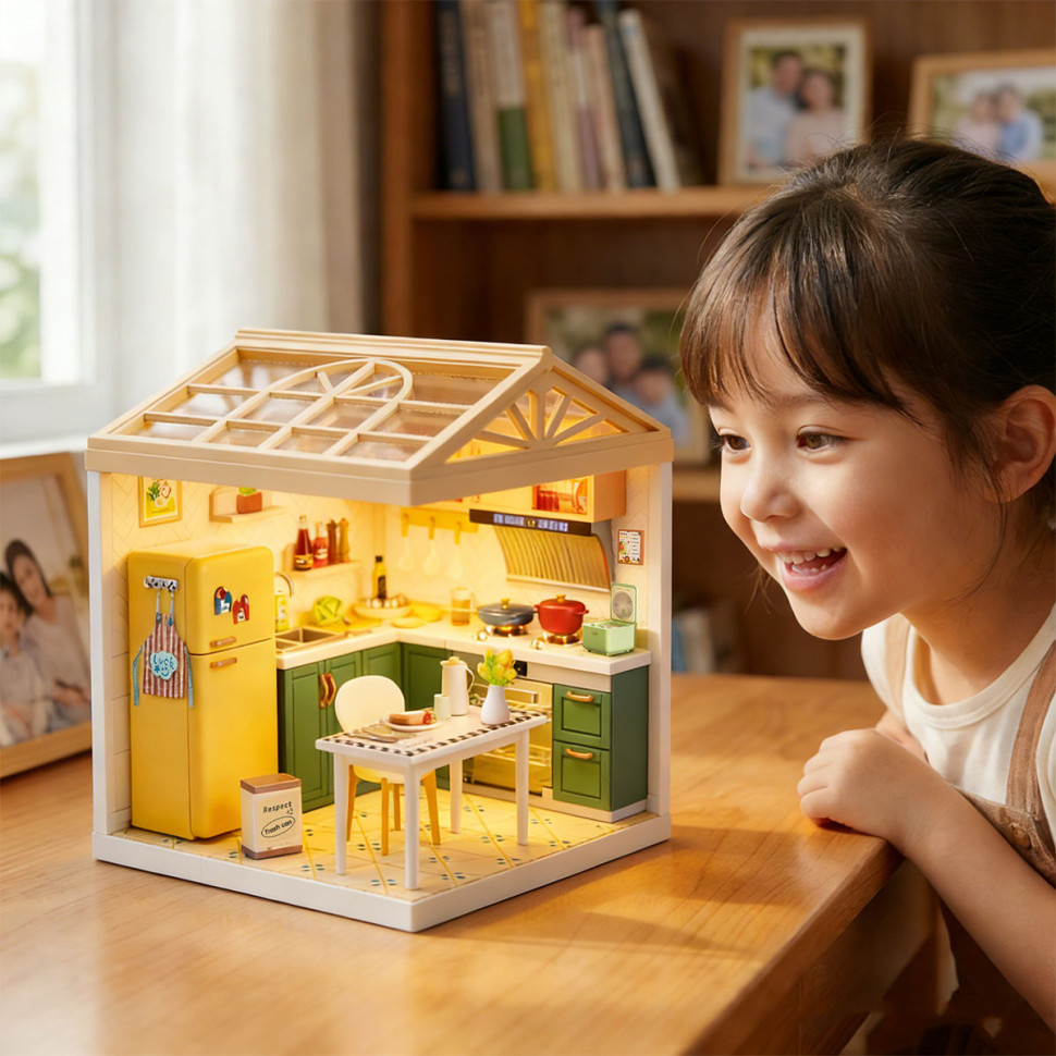 Конструктор-румбокс Кухня Mini House 8005-MH серии