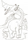 Детская книга раскрасок : Динозавры 670016 на укр. языке опт, дропшиппинг