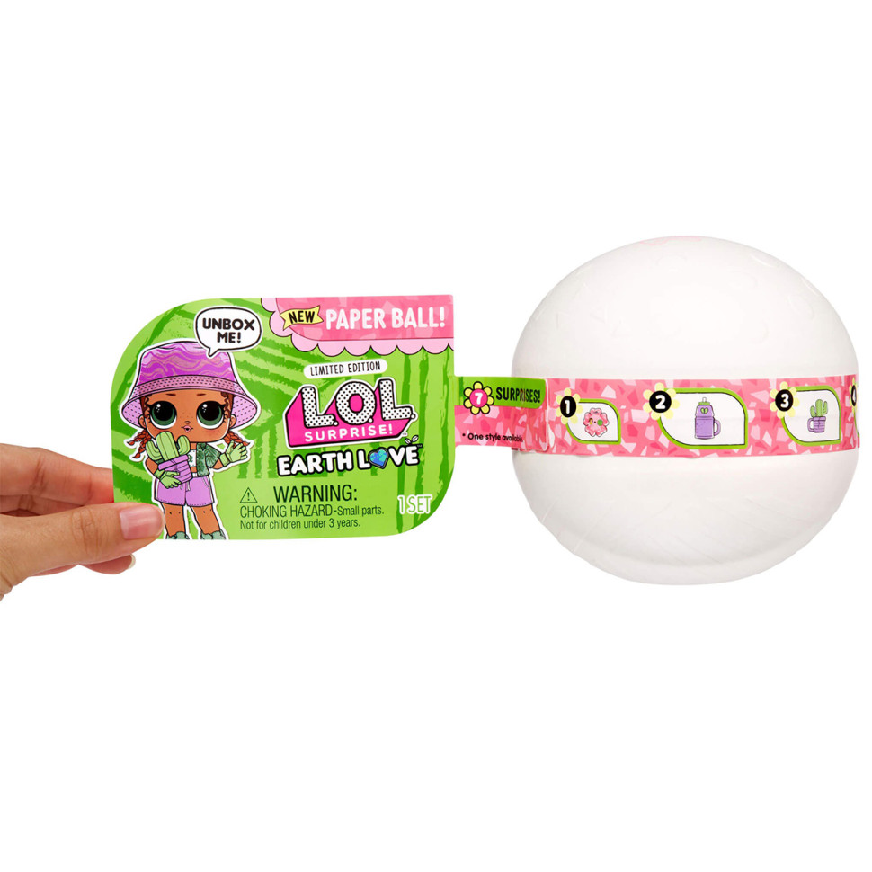 Игровой набор с куклой День Земли L.O.L. Surprise! 579557 экологический бумажный шарик опт, дропшиппинг