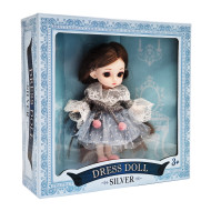 Детская шарнирная кукла YC8001-6A(Silver) 15 см