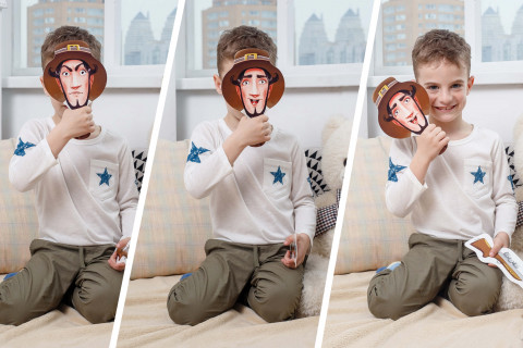 Игровой набор для сказки-спектакля VT1804 на рус. языке