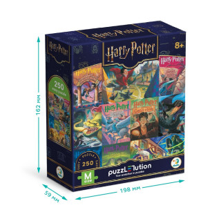 Пазл классический "Harry Potter Книжные обложки" 200657, 250 элементов