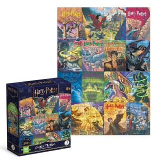 Пазл классический "Harry Potter Книжные обложки" 200657, 250 элементов
