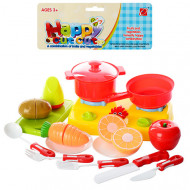 Дитячий ігровий набір продуктів 666-29-30 з посудом і плиткою