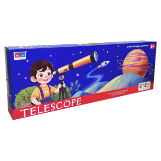 Детская игрушка "Телескоп" 6609A(Blue) голубой, штатив 57 см