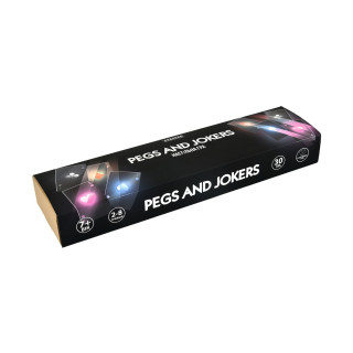 Настольная игра Pegs and Jokers 30348 карточки 108 штук, инструкция