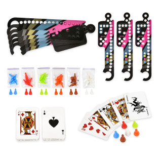 Настольная игра Pegs and Jokers 30348 карточки 108 штук, инструкция
