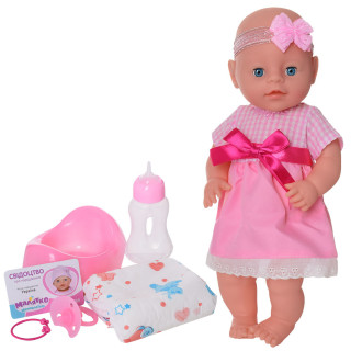 Кукла пупс YL1710I-S-S-UA 38см с аксессуарами