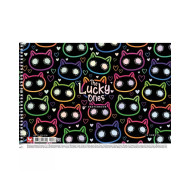 Альбом для малювання The Lucky ones PB-SC-030-538-3 спіраль, 30 аркушів