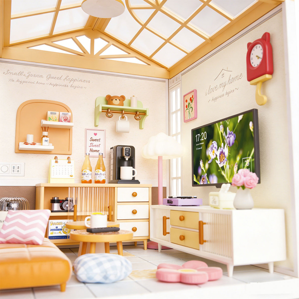 Конструктор-румбокс Гостиная Mini House 8006-MH серии