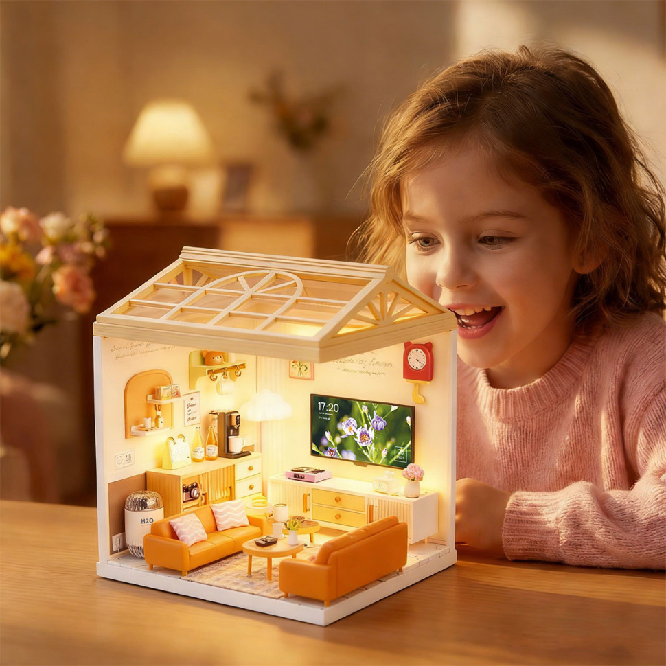 Конструктор-румбокс Гостиная Mini House 8006-MH серии