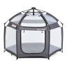 Дитяча платка манеж MR 1515 Platinum Grey 140х124х110 см - гурт(опт), дропшиппінг 
