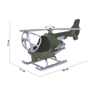 Детская игрушка "Вертолет" ТехноК 8492TXK, 26 см