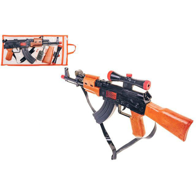 Игрушечный автомат трещотка с игрушечной гранатой 810GG опт, дропшиппинг