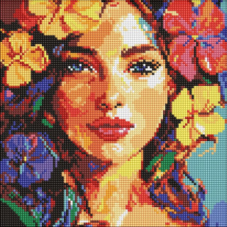 Алмазная мозаика "Тропическая мечта" ©art_selena_ua AMO8264, 30х30 см