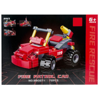 Детский конструктор "Fire Rescue" 88027-1, 72 детали