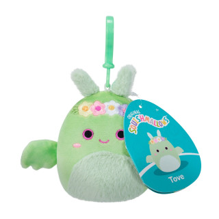 Мягкая игрушка на клипсе "Дракон Тов" Squishmallows SQCP00217, 9 см