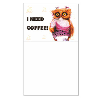 Блокнот на магніті I need coffee 