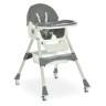 Стульчик для кормления M 6302 Gray складной, 5-ти точечные ремни опт, дропшиппинг