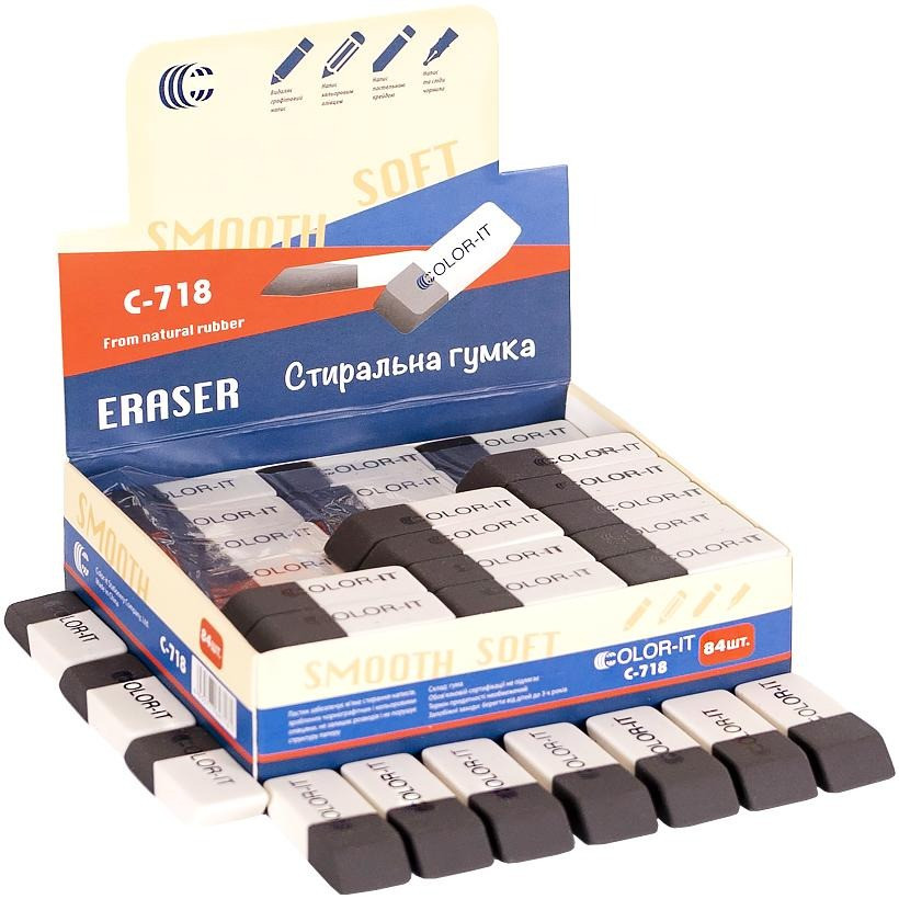Ластик двухсторонний 718 718SP опт, дропшиппинг