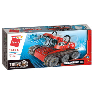 Конструктор Qman 1410-1-8 Пожежна техніка, 79 дет 