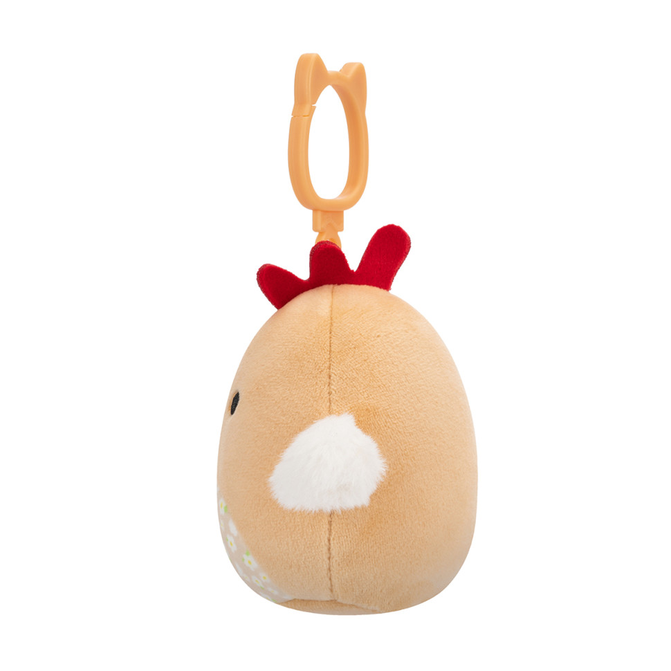 Мягкая игрушка на клипсе Петушок Рути Squishmallows SQCP00465, 9 см опт, дропшиппинг