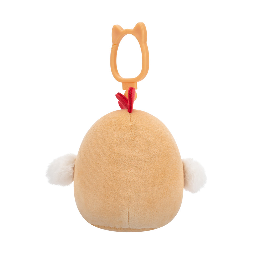 Мягкая игрушка на клипсе Петушок Рути Squishmallows SQCP00465, 9 см опт, дропшиппинг