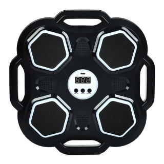 Настінний боксерський тренажер-мішень MS 4651(Black) 2 боксерські рукавички