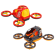 Детская игрушка "Квадрокоптер" ТехноК 7983TXK на колесиках опт, дропшиппинг