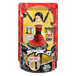 Интерактивная кукла "Леди Баг и Супер-Кот" Miraculous 50414 дизайнерское перевоплощение